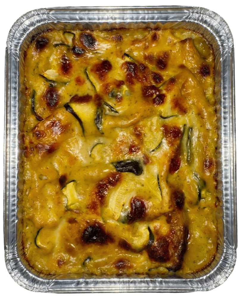Pesto og squash lasagne