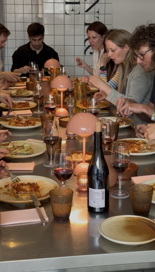 Company dinner catered by Lasagne Hub